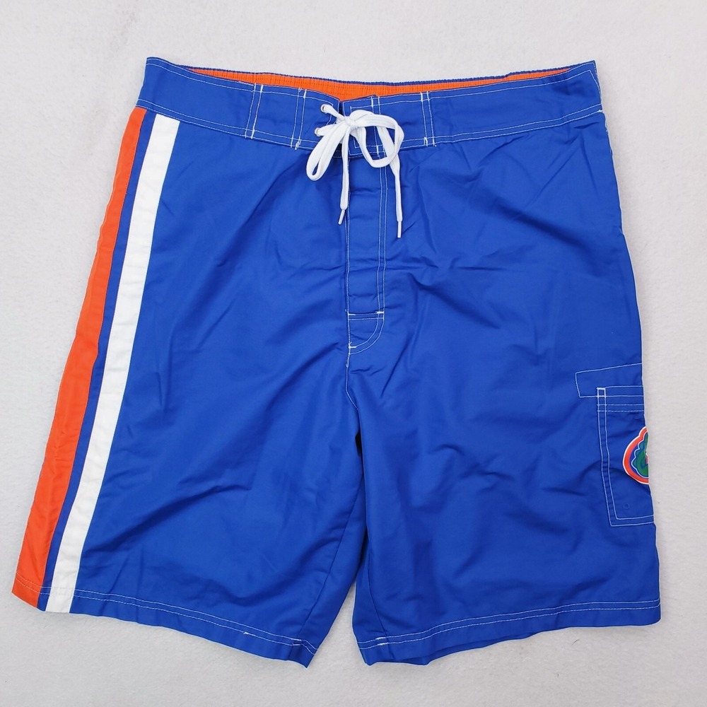 Florida Gators Shorts Mens Extra Large Blue Orange  Boardshorts Swim Trunks